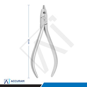 Alicates Kim de Ortodoncia Accuram, Alicates de Doble Propósito para Cortar y Doblar Alambres, Acero Inoxidable, Instrumento Quirúrgico Dental Manual, con Certificación CE - Product Image 5