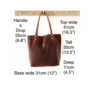 Sac fourre-tout en cuir et toile vintage, sac à bandoulière, sac de voyage, sac de travail, sac de shopping, durable, grande capacité, broderie ouverte LCTB-0077 - Product Image 6