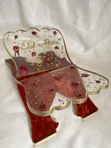 Planche à découper en bois, ustensile de cuisine, logo personnalisé, durable, facile à nettoyer, haute qualité, cadeau de mariage ou de fiançailles islamique - Product Image 4