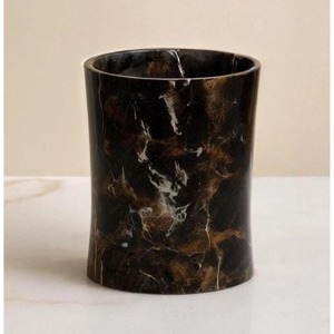 Juego de Accesorios de Baño de Mármol de Lujo de Seis Piezas, Forma Rectangular, Duradero para Uso en el Baño - Product Image 4