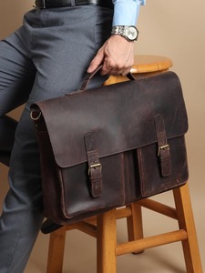Top Demanded Urban Leather Messenger <b>Bag</b> for City Travel Laptop Carry Office <b>Work</b> Daily Commute Use Available for Sale - Product Image 3