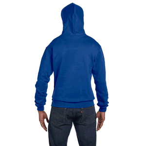 Sudadera con capucha de lana de color sólido para hombre, ropa de calle cálida, Jersey informal con ajuste holgado y diseño transpirable, sudadera de marca - Product Image 4