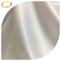 Tissu jersey tricoté interlock uni teint double face respirant 100% polyester doux au toucher fabriqué à Taïwan pour les t-shirts des garçons et des filles