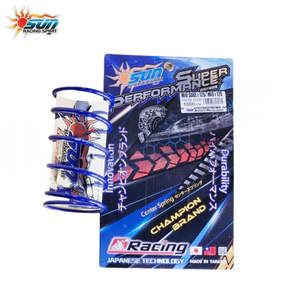 Nouvelle ressort central en acier SUN Racing pour Yamaha MIO M3 MIO SOUL I 125 CVT, 1000 tr/min, bleu acier, pour une performance de puissance stable - Product Image 6