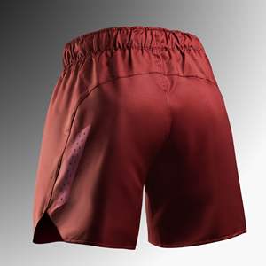 Pantalones cortos MMA para hombre, estampado de sombras, cintura elástica, entrenamiento de gimnasio, kickboxing, ligeros, de secado rápido, coloridos, para artes marciales mixtas - Product Image 3