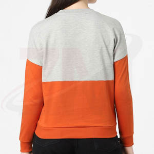 Sweat-shirts pour femmes tendance et à la mode, personnalisables pour un usage décontracté, prix de gros, manches longues, logo sur le devant - Product Image 4