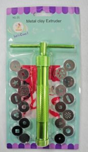 Extrusora de Arcilla de Aleación de Aluminio Metálico con Garantía de Calidad y 20 Discos de Diferentes Estilos - Product Image 6