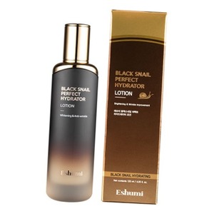 Soin du visage coréen K-Beauty Aesyumi Black Snail Perfect Hydrator Lotion 120ml Fabriqué en Corée crème hydratante - Product Image 2