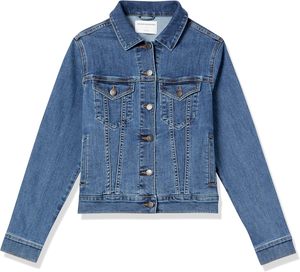Chaqueta Vaquera Corta para Mujer de Lenova Industries, Estilo Vintage Azul con Cierre de Botones, Estilo Casual, Impermeable, Transpirable, de Secado Rápido y Holgada - Product Image 1
