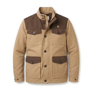 Veste utilitaire tendance pour homme, légère, décontractée, avec poches fonctionnelles, manches longues, veste de travail quotidienne - Product Image 5