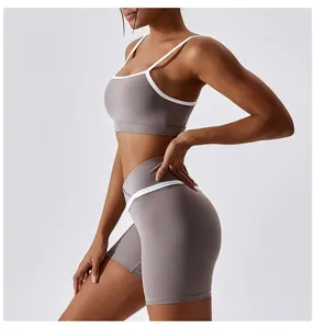 Diseña Tu Propio Estilo, Conjuntos de Yoga para Mujer en Diferentes Tallas, Diseño de Logotipo Personalizado, Conjunto de Yoga para Mujer en Venta - Product Image 3
