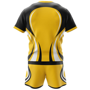 Uniformes y Camisetas de Rugby Personalizadas al Por Mayor, Tallas Grandes, con Impresión por Sublimación, Transpirables, de Secado Rápido y Absorción de Humedad - Product Image 2