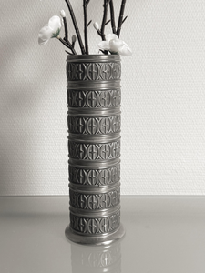 premium Metal Iron <b>Vase</b> For Fresh Flowers Dried Flowers Artificial Plants Durable Lightweight Handcrafted Decorative <b>Vase</b> - Product Image 5