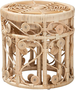 Artículos decorativos Mesas de café Casper Classic de bambú ecológico con estante para té natural - Product Image 1