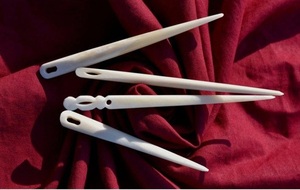 100% Best Buffalo Bone Needle Handmade Traditional Craft <b>Sewing</b> Tool Durable Eco-Friendly <b>sewing</b> accessory MUAWIYAH HANDICRAFT - Product Image 2