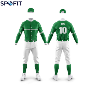Uniforme de baseball pour hommes de qualité supérieure, dernier design, sur mesure, vêtements d'équipe confortables, uniforme de baseball - Product Image 1