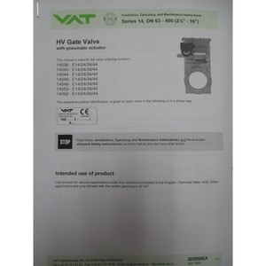 Válvula de Compuerta AMAT 3870-01516 Serie 8" 14046 VAT - Equipo y Piezas de Semiconductores de Confianza de Marca Global - Product Image 4