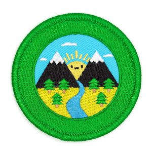 Patch brodé personnalisé avec logo, thermocollant, vente en gros, patchs tissés de créateur sur mesure, patchs brodés thermocollants pour vêtements - Product Image 1