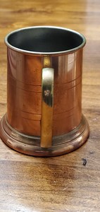 Craftsy Home Modern Luxury Handmade Decorative Copper <b>Mug</b> Antique Finish <b>Large</b> Capacity Mint Julep Cup for Home Wedding Table - Product Image 3