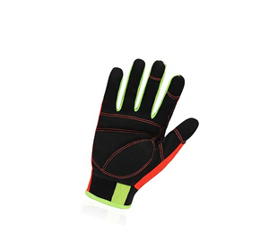 <b>Black</b> Chemical-Resistant Waterproof Durable Anti-Slip 11 oz Thickness 33CM Length Powder-Free Silicone-Free Natural <b>Gloves</b> - Product Image 4