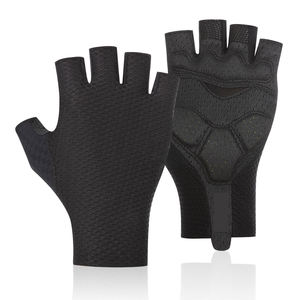 Guantes de Ciclismo de Malla Refrigerante, Dedos Cortos, Acolchados, Antideslizantes, para Bicicleta de Montaña, Alta Elasticidad, Absorción de Humedad - Product Image 1