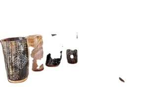 แก้วเขาควายขัดเงา กันน้ำ สลักลายตามสั่ง ทำด้วยมือจากวัสดุธรรมชาติ เหมาะสำหรับเป็นของขวัญและงานต่างๆ - Product Image 3