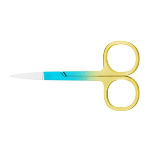 Ciseaux à sourcils, mini-ciseaux de précision en acier, outils de beauté pour la coupe, logo et taille personnalisés - Product Image 1