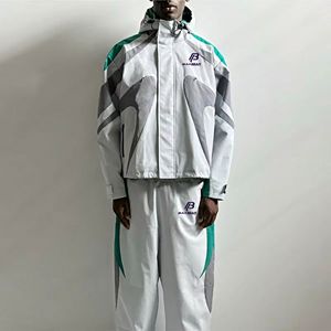 Veste coupe-vent en nylon à capuche entièrement zippée personnalisée, style streetwear, OEM ODM, légère, imperméable, pour le sport et les activités de plein air, fabricant, vente en gros - Product Image 6