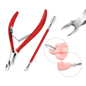 Coupe-ongles en acier inoxydable de qualité professionnelle à prix de gros, ouverture large droite pour les soins des ongles des pieds et des mains, personnalisable - Product Image 1