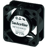 Ventilateur de refroidissement résistant à l'huile San Ace 40x20mm DC24V - Product Image 1