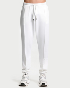 Wholesale Custom Men’s <b>White</b> <b>Jogger</b> Sweatpants Casual Sports Trousers Elastic Waist Drawstring Track Pants High Quality Fabric - Product Image 1
