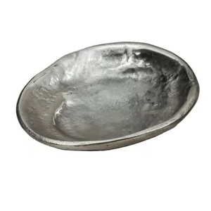 Modern Table Metal Dry Fruit Bowl Stylish Snack Dish Decorative Serving Bowl Premium Gift Product - Product Image 4