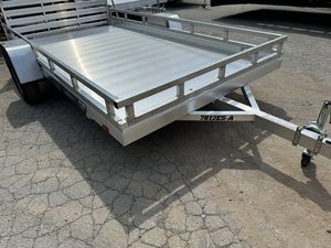 Semirremolque de Plataforma Plana de Aluminio de Alta Calidad, Transportador de Autos de 3.5T, Remolque Utilitario para Carga, Remolque de Plataforma - Product Image 6