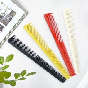Peigne de coiffure professionnel rouge en carbone résistant à la chaleur, conique, pour la coupe et le dégradé, idéal pour hommes et salons - Product Image 1