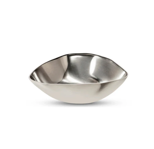 Salad & Sweet Server Candy Modern Silver Finished Metal Bowl Bowl Restaurant <b>Table</b> Serving Food and Mixing Fruit Bowl - Product Image 1