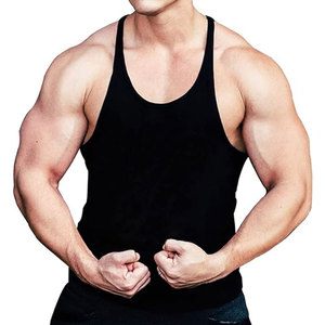 Camiseta Deportiva sin Mangas 2026 para Hombre, Absorbente de Humedad, para Fisicoculturismo, Gimnasio, Elástica - Product Image 1