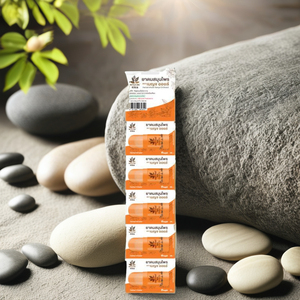 Masajeador Corporal Orgánico Benja de 5 Piezas de Tailandia, Inhalador Herbal con Aroma Natural para Relajación, Producto de Masaje - Product Image 1