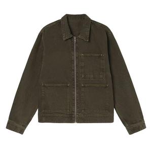 Chaquetas Vaqueras Lisas para Hombre al por Mayor, Chaqueta de Mezclilla de Alta Calidad para Hombre - Product Image 5