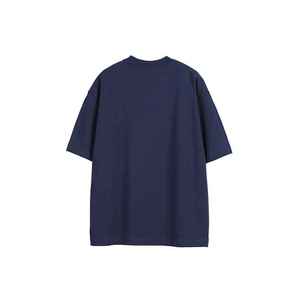 Camiseta de algodón 100% transpirable, estilo vintage, estampada, informal, para hombre, con cuello redondo, manga corta y corte holgado. - Product Image 4