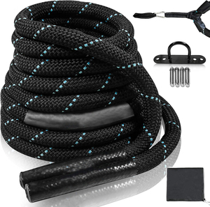 Cuerda de Saltar Profesional Ligera de Alta Calidad, Ajustable, de Algodón y Poliéster, Ecológica, Duradera y Personalizable para el Hogar - Product Image 1