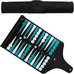 Jeu de backgammon pliable en plastique de haute qualité pour les divertissements en plein air - Product Image 5