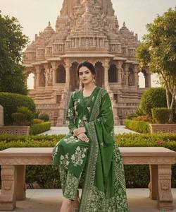 NUEVA COLECCIÓN: KURTI ÉTNICA DE VARIOS COLORES CON TELA DE PAPEL DE RAYÓN Y DETALLES DE ESPEJOS, PARA USO FESTIVO, PRECIO AL POR MAYOR - Product Image 3