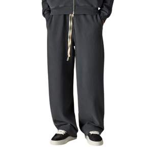 Conjunto Deportivo Completo para Hombre con Pantalón de Pierna Recta, Corte Relajado, Dos Piezas, Personalizable con Etiqueta Privada, OEM, ODM, Venta al Por Mayor - Product Image 4