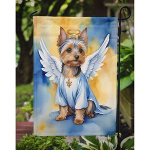 Silky Terrier Angel Garden Flag Multicolor Buzón Decorativo Patio Banner para Patio Obra de arte y camas de flores Tamaño para jardines pequeños - Product Image 3