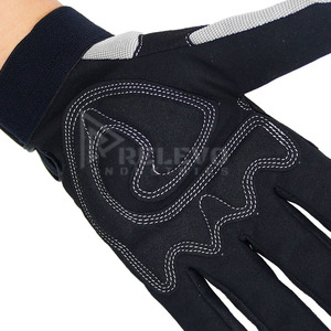 Stylish Design Customized Logo Soft Safety <b>PVC</b> Thermal Insulated Windproof Unisex Work <b>Gloves</b> Gray Black Construction Use Hand - Product Image 2