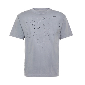 เสื้อยืดคอกลมแขนสั้นผู้ชาย พิมพ์ลายโลโก้ตามสั่ง ผ้าฝ้าย 100% ระบายอากาศได้ดี ลายเรียบ พิมพ์ลายตามต้องการ ทรงปกติ - Product Image 1