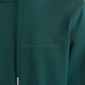 เสื้อฮู้ดดี้ผ้าฟลีซสีพื้นคุณภาพพรีเมียมสำหรับฤดูหนาว ระบายอากาศได้ดี แห้งเร็ว ปรับแต่งได้ ผลิตจากผ้าฝ้าย/ผ้าฟลีซ - Product Image 4