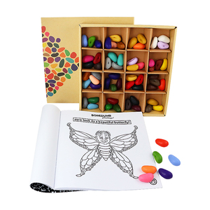 Libro de Colorear con Patrones Sencillos y Fáciles para Niños y Estudiantes, Temática de Animales, Plantas y <span class=keywords><strong>Paisajes</strong></span>, Creativo, Personalizable, para Todas las Edades - Product Image 2