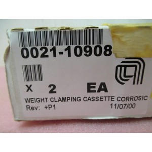 2 AMAT 0021-10908 WEIGHT CLAMPING CASSETTE CORROSIC - อุปกรณ์และชิ้นส่วนเซมิคอนดักเตอร์ระดับโลกที่เชื่อถือได้จาก Trusted Global - Product Image 6