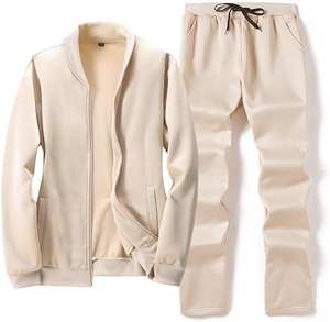 Ensemble de sport décontracté pour homme, sweat à capuche brodé hip-hop, manches longues, pour la course à pied et le jogging - Product Image 1